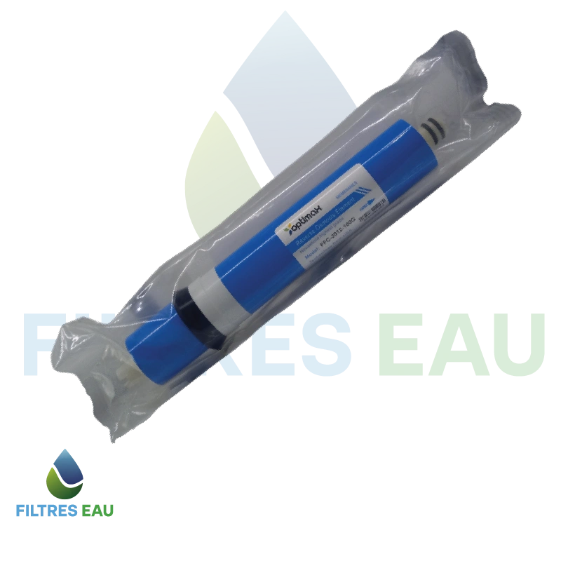 Membrane d'Osmose Inverse OPTIMAX 100 GPD pour Filtre à eau